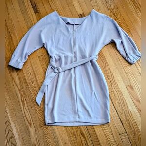 Dynamite Beige Dress with Elegant Stitching 3/$20